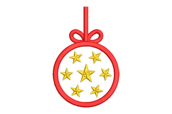Christmas Ball with Stars Embroidery Review