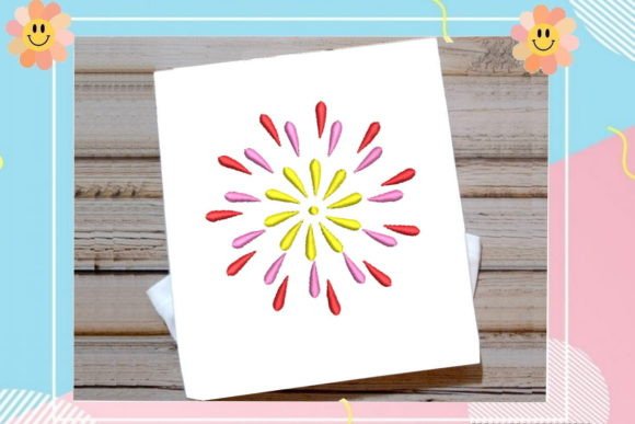 Cute Firework Embroidery Review for Boutique Apparel