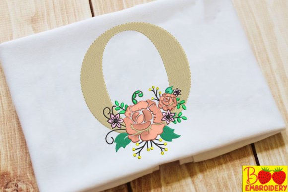Letter O and Flower: A Designer's Review for Craft Fairs